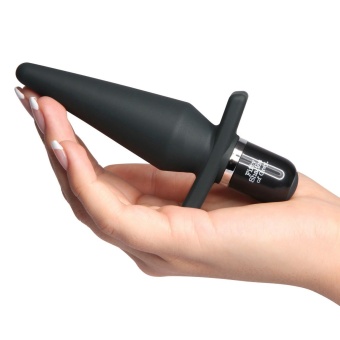 Анальная пробка с вибрацией '50 оттенков серого' Delicious Fullness Vibrating Butt Plug
