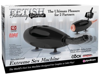 Секс-машина для двоих Extreme Sex Machine черная