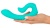 Бирюзовый вибратор NAIRA Dual Heads Vibrator - 17,5 см. Бирюзовый вибратор NAIRA Dual Heads Vibrator - 17,5 см.
