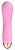 Мини-вибратор с нежным рельефом Cuties розовый - 12,5 см
