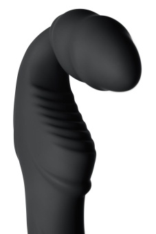 Безремневой страпон с вибрацией ToyFa черный