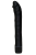 Чёрный вибромассажер-реалистик Rouge   Noir - 19 см.
