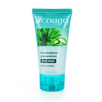 Гель-лубрикант с алое вера Услада  - 60 гр