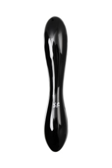 Двухсторонний стеклянный фаллоимитатор Satisfyer Dazzling Crystal 1 черный