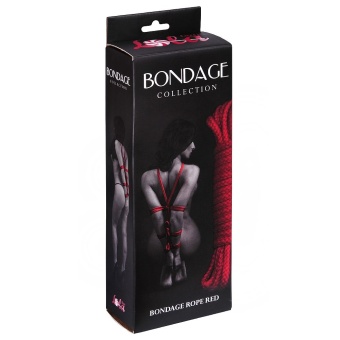 Красная веревка Bondage Collection Red - 9 м.