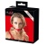 Силиконовый кляп-шар на чёрных ремешках Red Gag silicone
