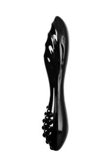 Двухсторонний стеклянный фаллоимитатор Satisfyer Dazzling Crystal 1 черный