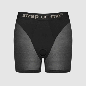 Трусики-шорты для фиксации насадок Strap-on-me Harness Lingerie Halo - size L