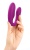 Лиловый вибратор для пар Match Up Couple Vibrator with Remote Control