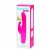 Вибратор Happy Rabbit Slimline Curve розовый - 24 см