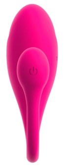 Розовое виброяйцо KORAL RC Love Ball