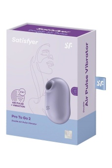 Вакуумный вибростимулятор Satisfyer Pro To Go 2 фиолетовый