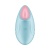 Клиторальный мини-вибратор Satisfyer Tropical Tip с приложением голубой