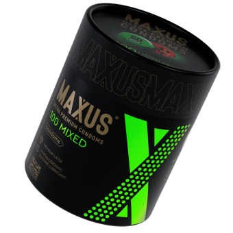 Презервативы MAXUS Mixed - 100 шт.
