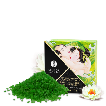 Соль для ванны Bath Salts Lotus Flower с ароматом цветков лотоса - 75 гр.