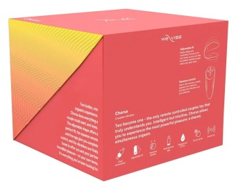 Вибратор для пар с сенсорным пультом управления We-Vibe Chorus коралловый