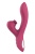 Розовый вибратор-кролик Dual G-Spot Vibe - 22,5 см.