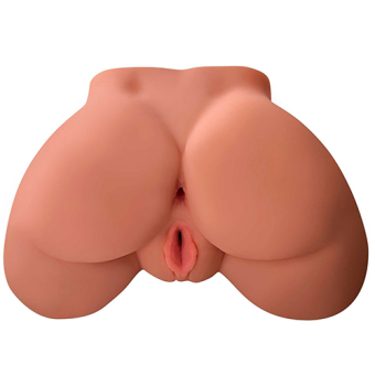 Мастурбатор-полуторс вагина и попка PDX Plus Perfect Ass Masturbator Tan мулатка