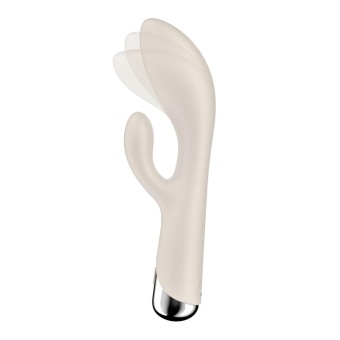 Вибратор-кролик с ротацией Satisfyer Spinning Rabbit 1 бежевый