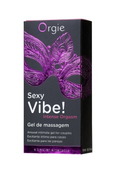 Гель с возбуждающим эффектом Orgie Sexy Vibe Intense Orgasm 15 мл