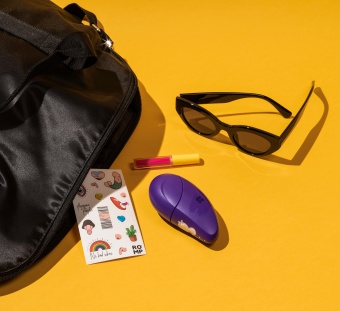 Бесконтактный клиторальный стимулятор Romp Free фиолетовый