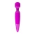 Лиловый вибромассажер Flirtatious Wand - 25 см.