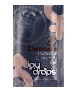 Лубрикант на водной основе Joydrops Chocolate с ароматом шоколада - 5 мл