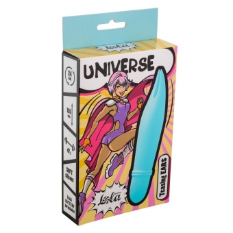 Мини-вибратор Universe Teasing Ears голубой